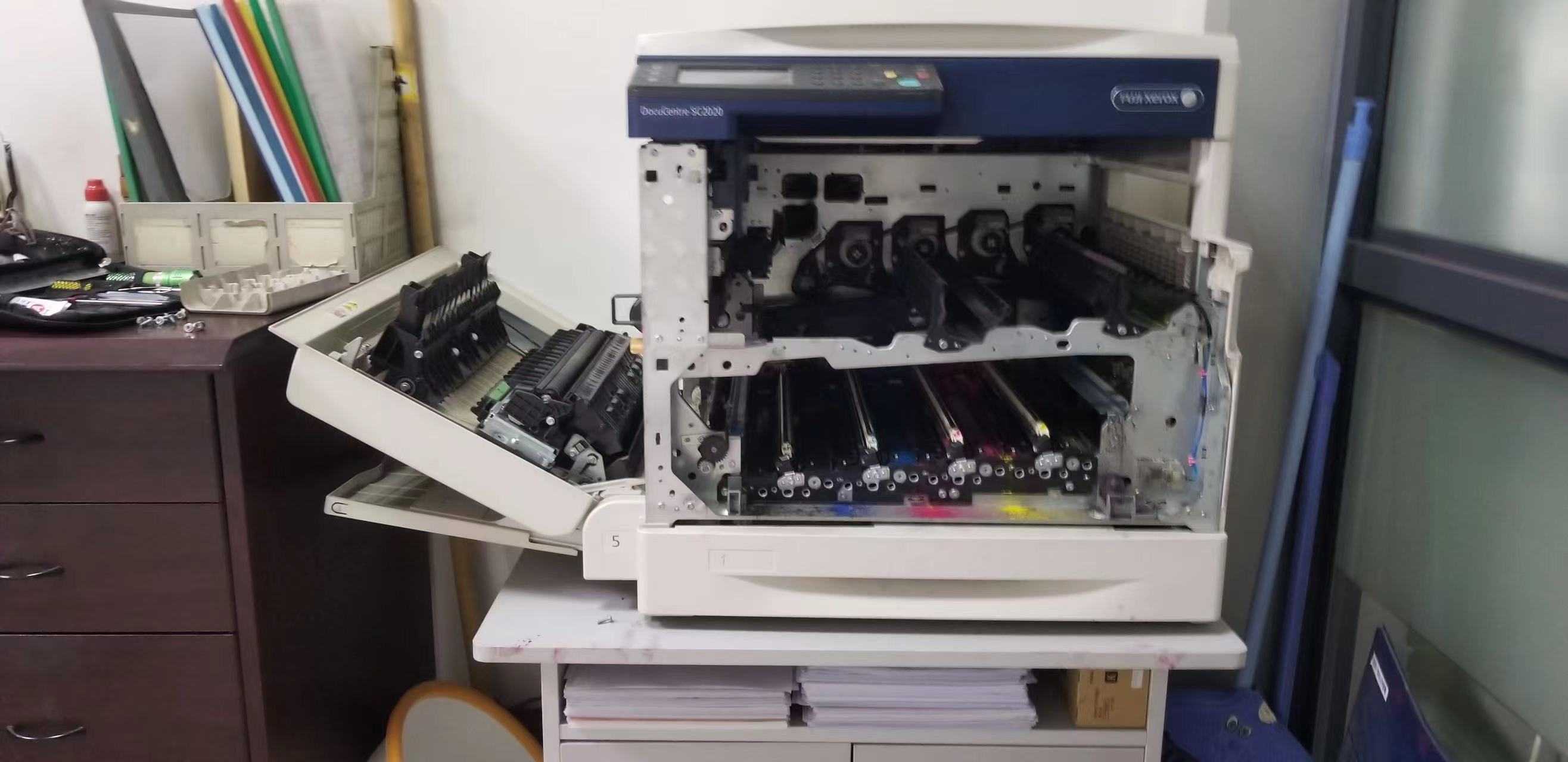 <b>西安富士施乐复印机维修2150/2350如何进入和退出</b>